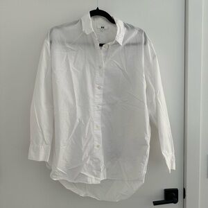Uniqlo White Button Down